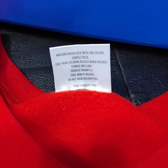 Disney Tom & Jerry Crewneck Pullover Long Sleeve Red - Picture 6 of 10